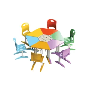 Conjunto Trapézio em Resina Plástica de Alto Impacto - HEXINF-29X58