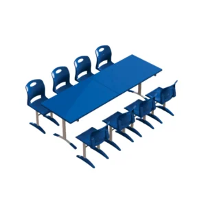 Conjunto Refeitório 08 Lugares - Adulto