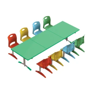 Conjunto Refeitório 08 Lugares - Infantil