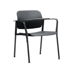 Cadeira Fixa Empilhável com Prancheta