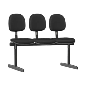 Longarina 03 lugares Sem Braços