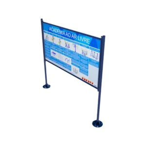 Placa Orientativa 2x1